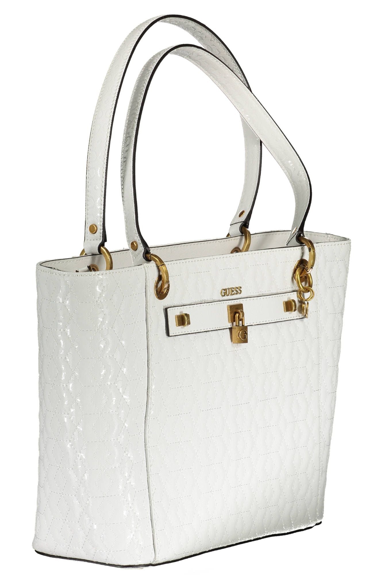 Guess Jeans White Polyurethane Women Handbag