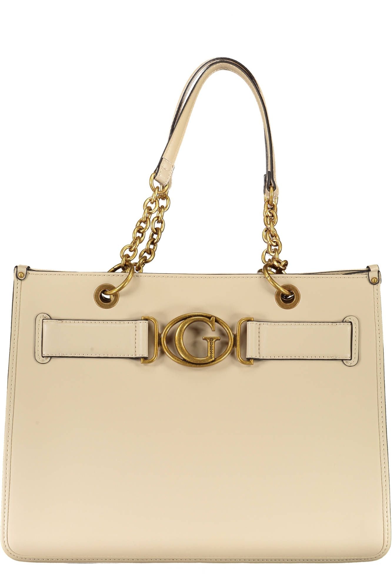 Guess Jeans Beige Polyurethane Women Handbag