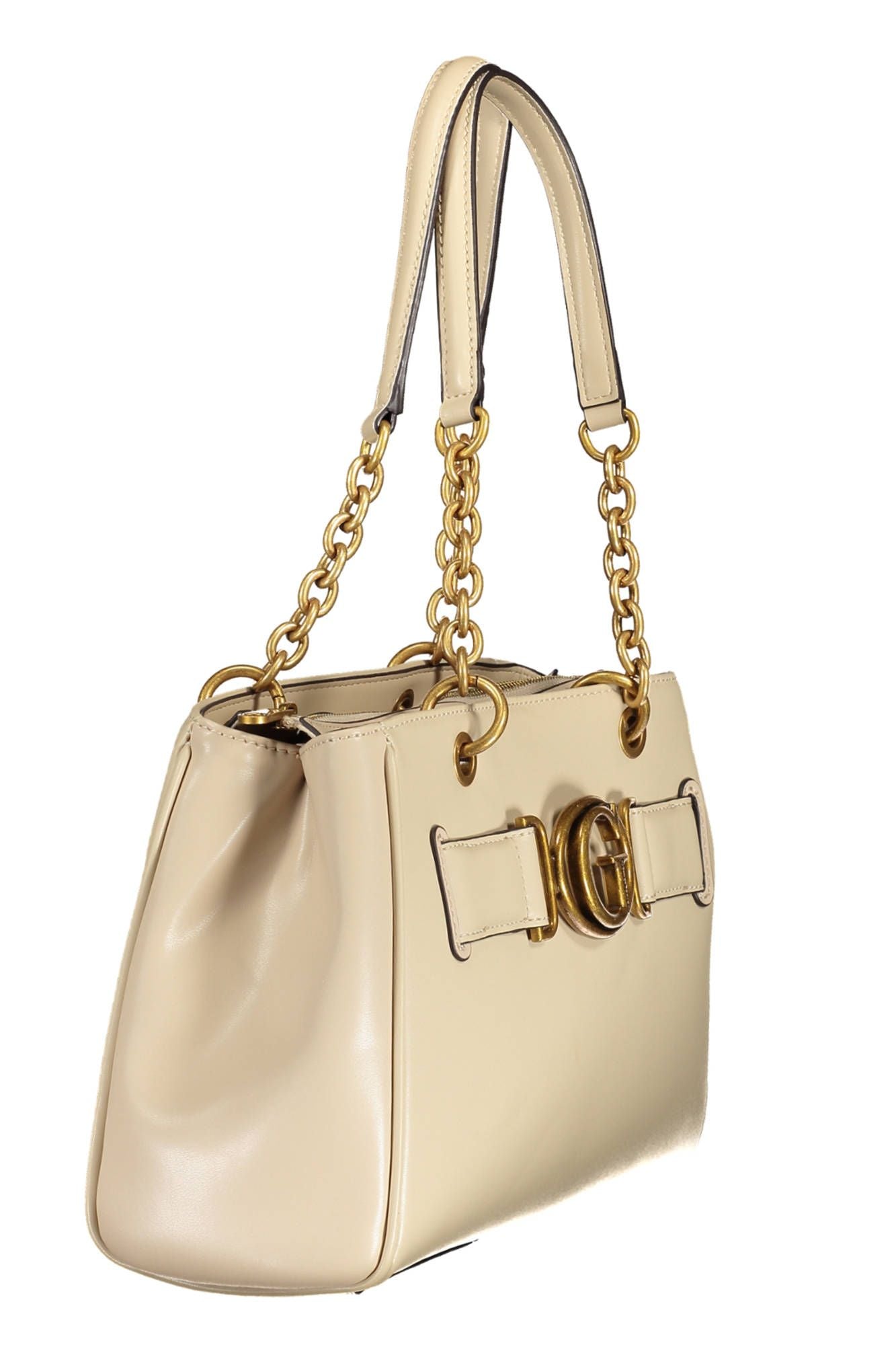 Guess Jeans Beige Polyurethane Women Handbag