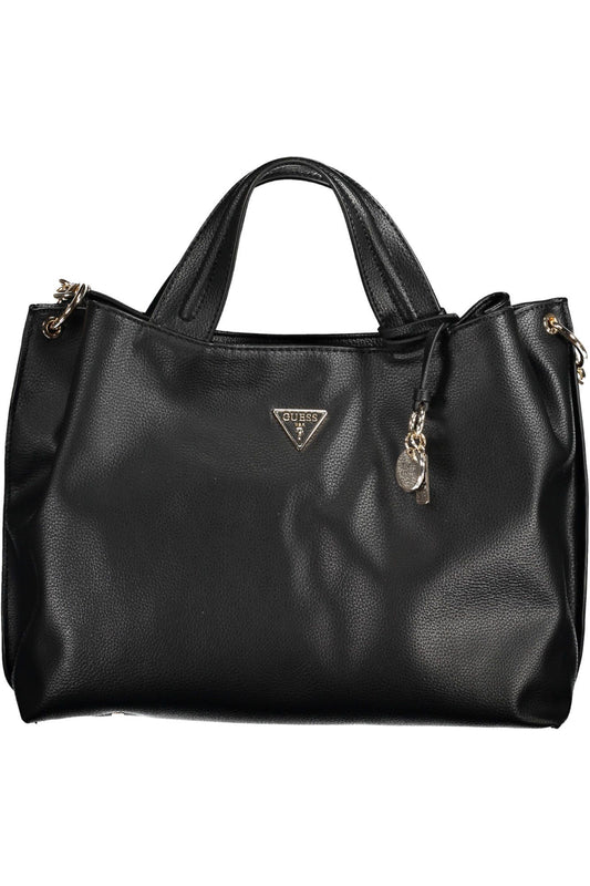 Guess Jeans Black Polyurethane Women Handbag