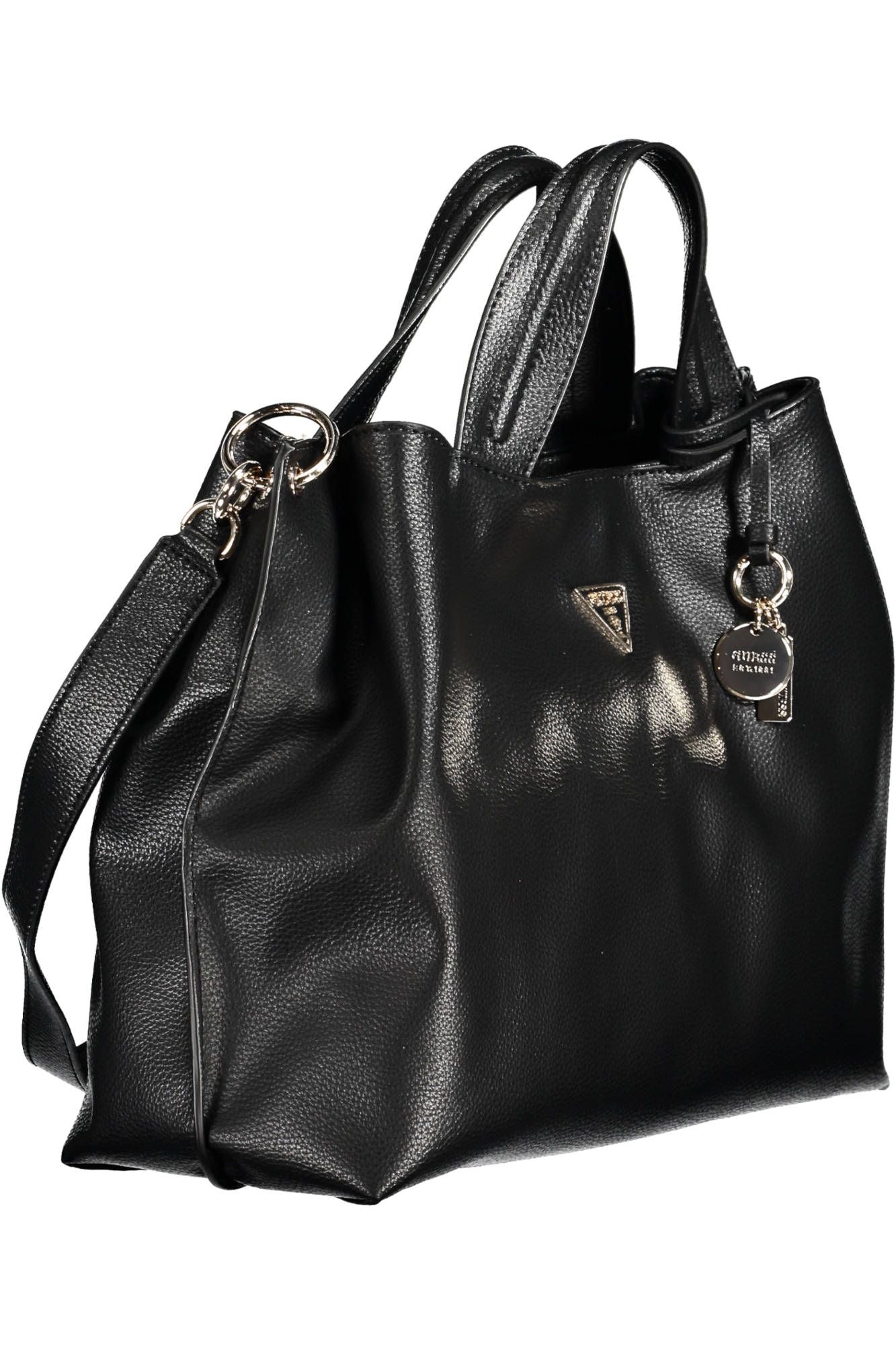 Guess Jeans Black Polyurethane Women Handbag