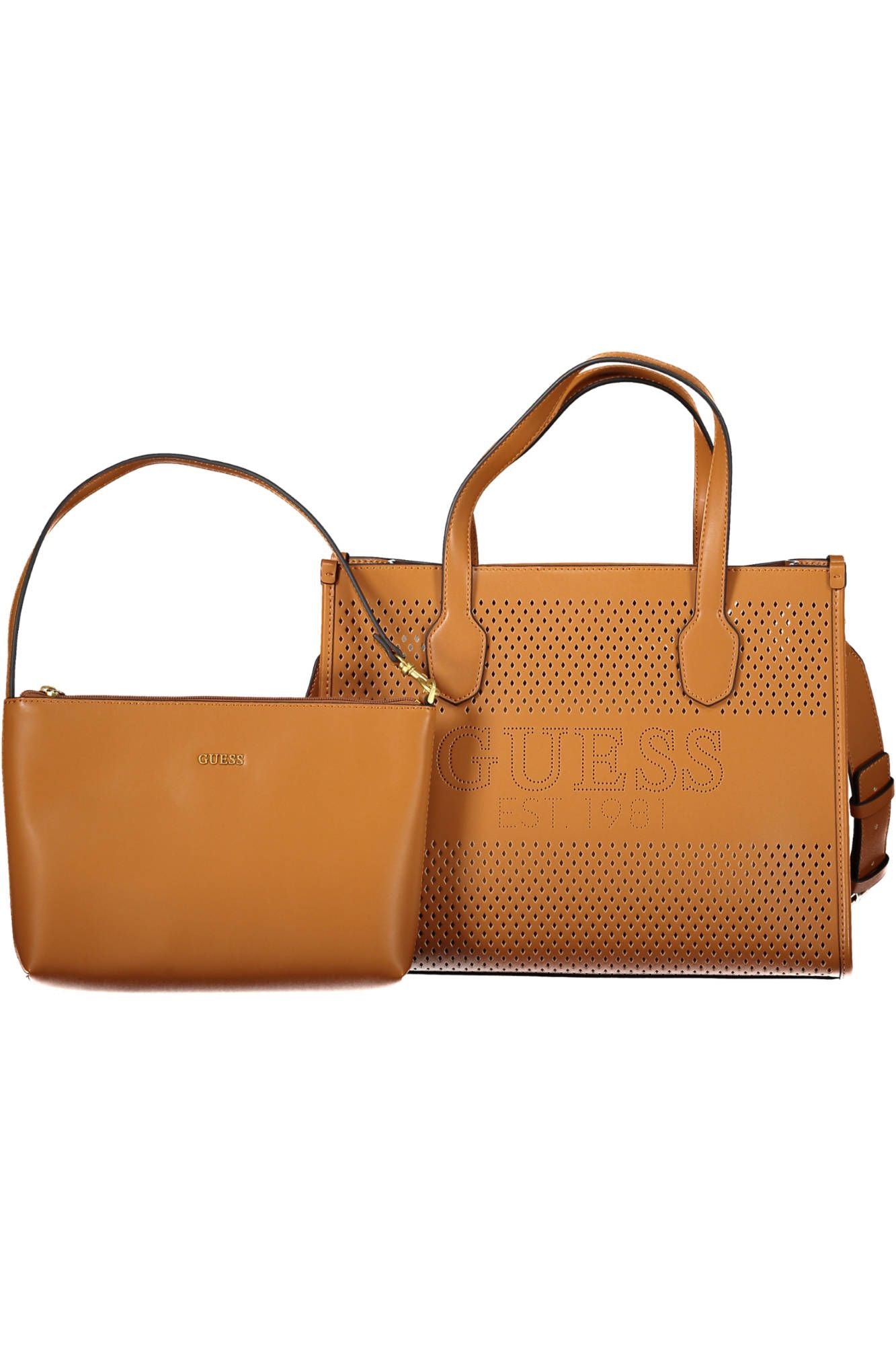 Guess Jeans Brown Polyurethane Women Handbag