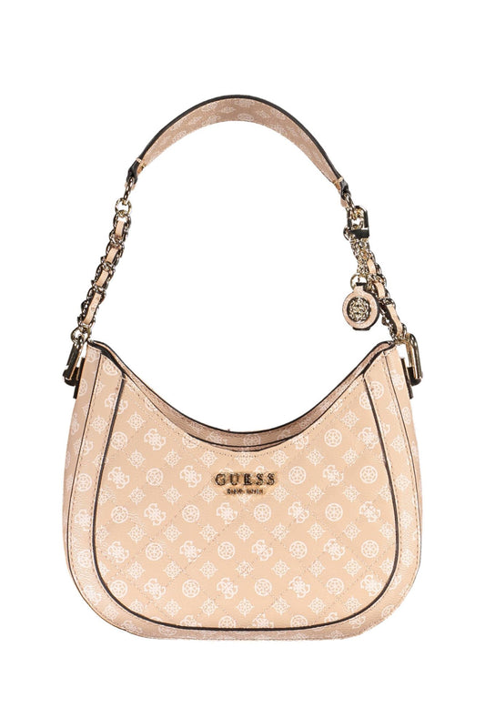 Guess Jeans Pink Polyurethane Women Handbag