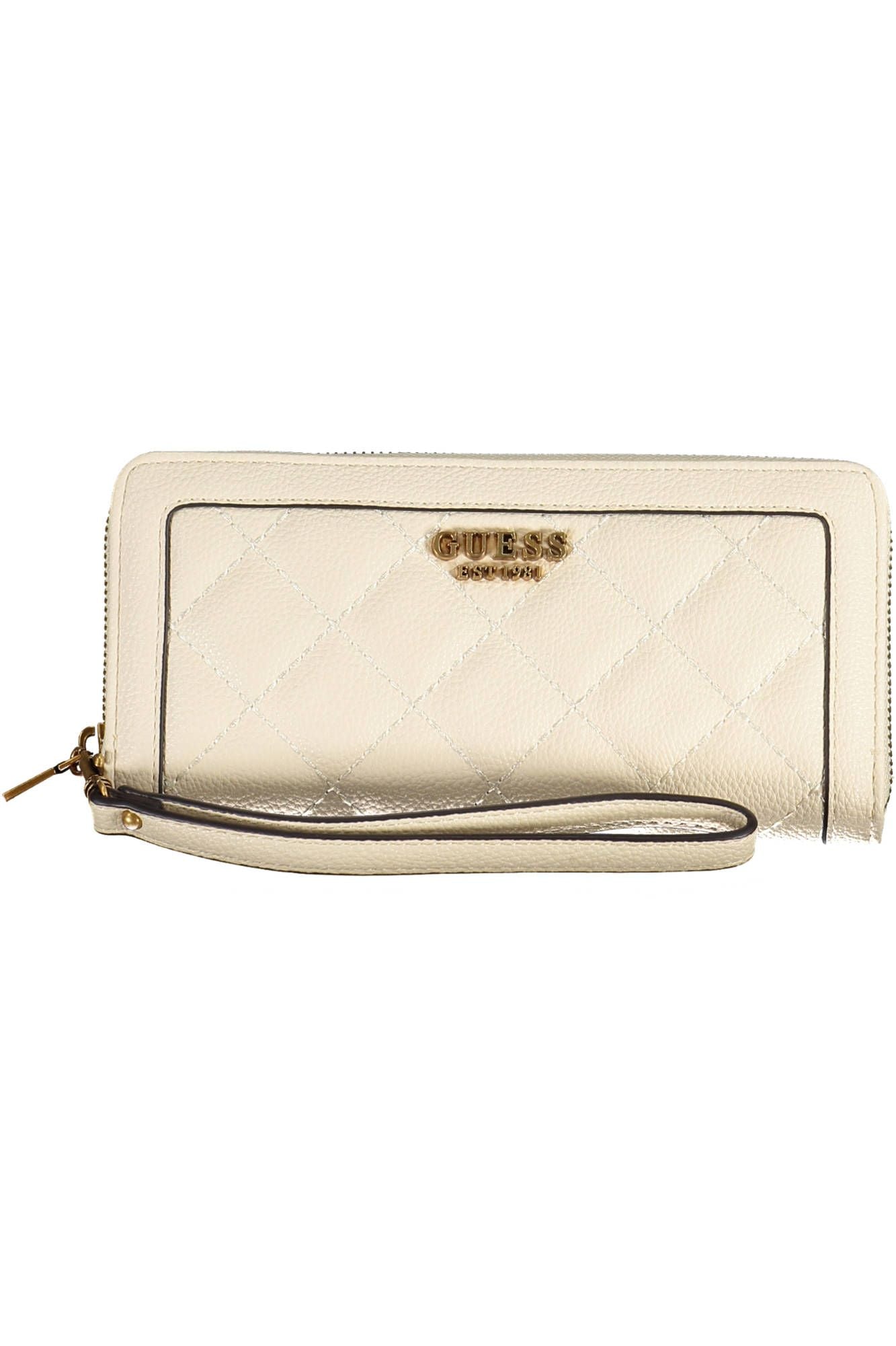 Guess Jeans Beige Polyurethane Women Wallet