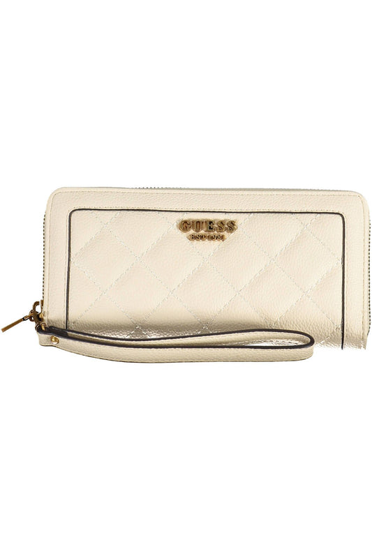 Guess Jeans Beige Polyurethane Women Wallet