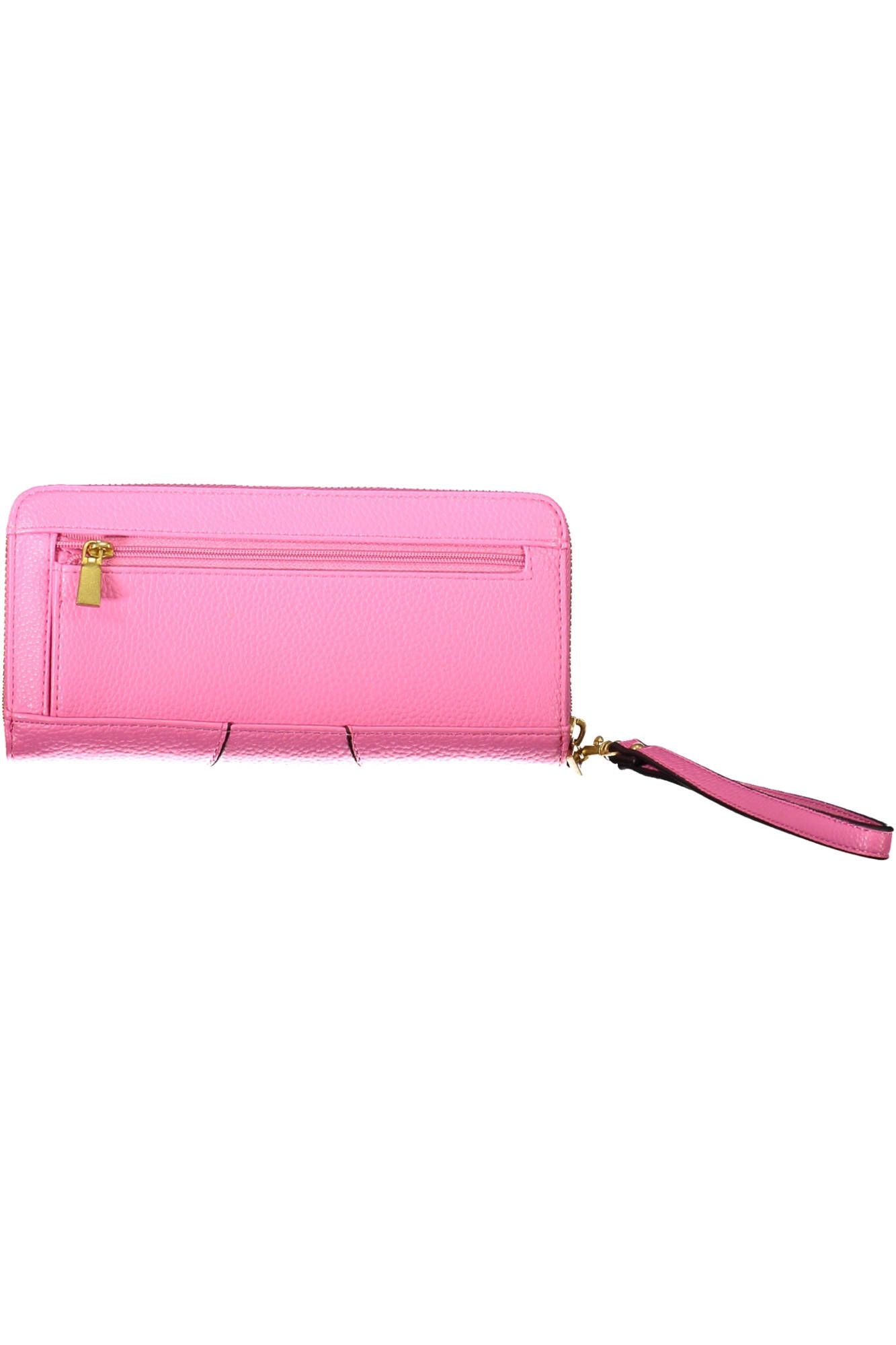 Guess Jeans Pink Polyurethane Women Wallet