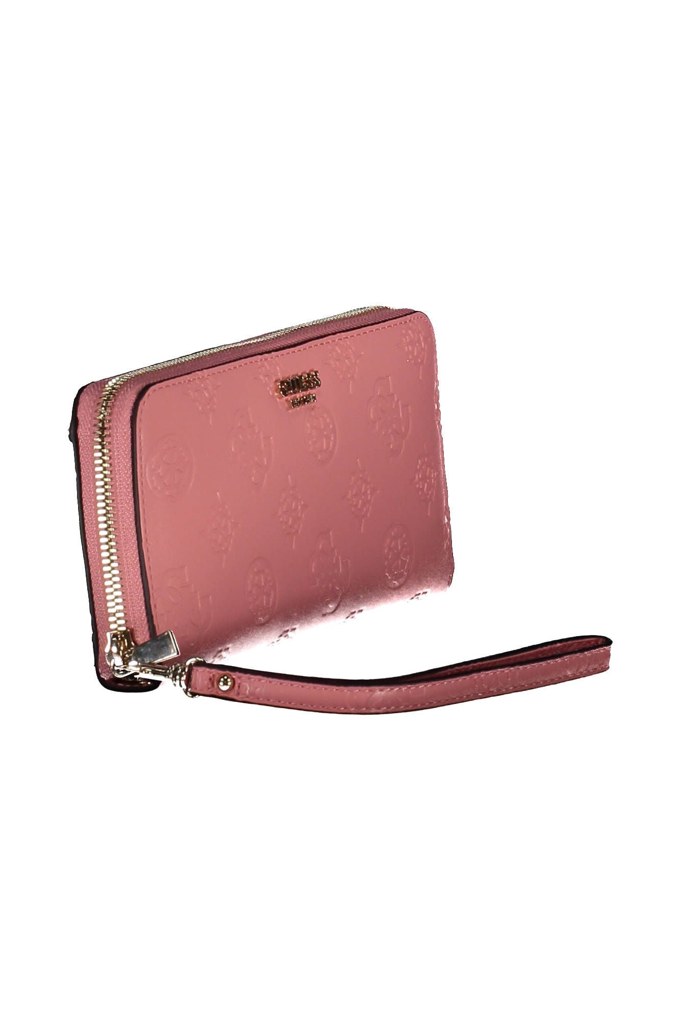 Guess Jeans Pink Polyurethane Women Wallet