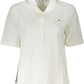 Tommy Hilfiger White Cotton Women Polo Shirt