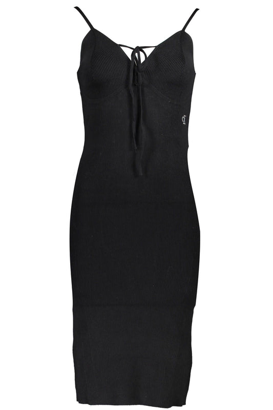 Calvin Klein Black Lyocell Women Dress