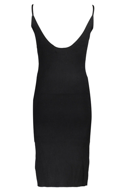 Calvin Klein Black Lyocell Women Dress