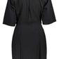 Calvin Klein Black Cotton Women Dress