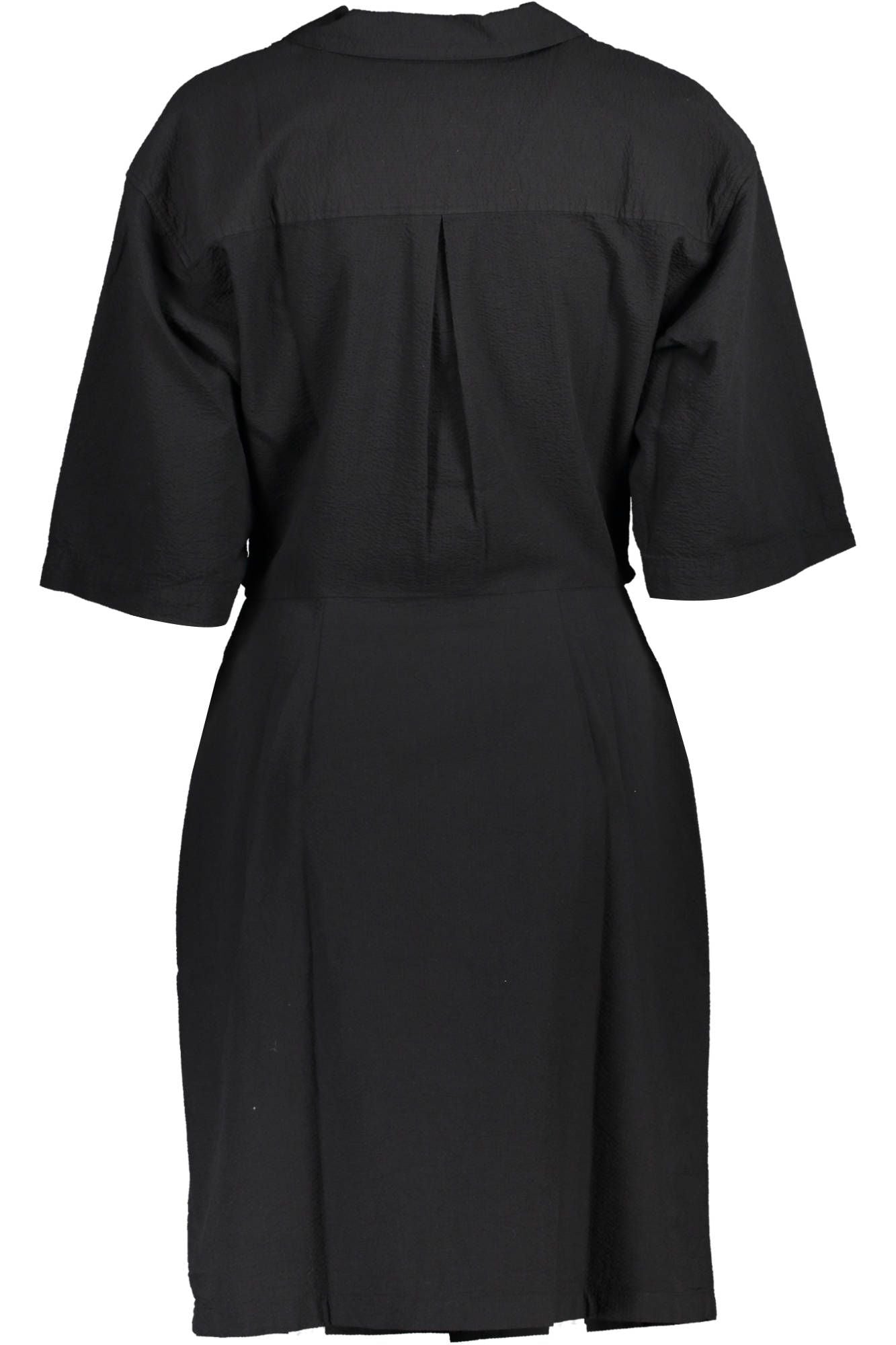 Calvin Klein Black Cotton Women Dress