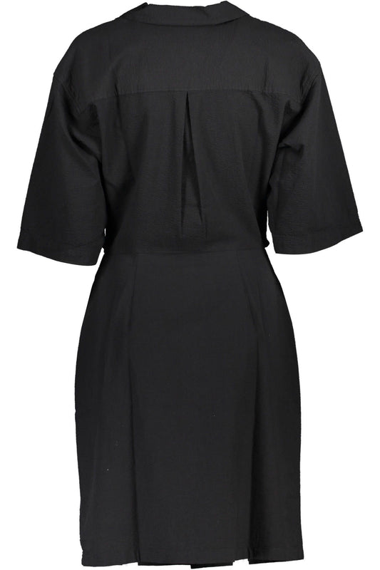 Calvin Klein Black Cotton Women Dress