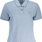 Napapijri Light Blue Cotton Women Polo Shirt