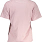 Napapijri Pink Cotton Women T-Shirt