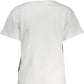 Napapijri White Cotton Women T-Shirt