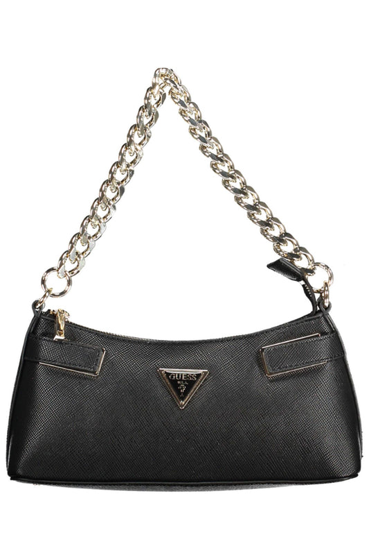 Guess Jeans Black Polyurethane Women Handbag