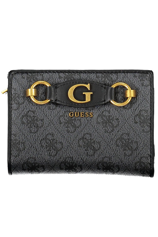 Guess Jeans Black Polyurethane Women Wallet