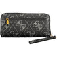 Guess Jeans Black Polyurethane Women Wallet