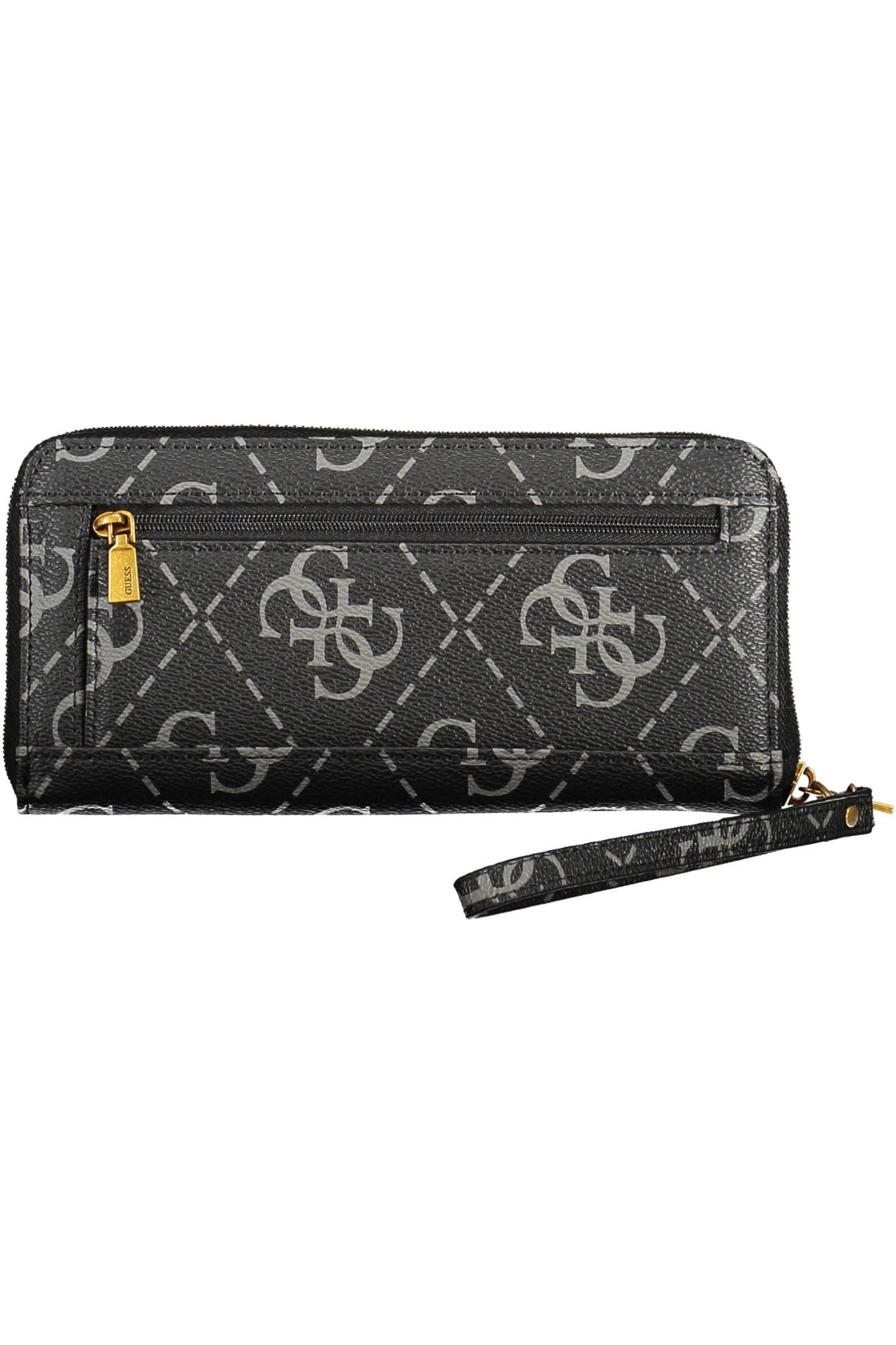 Guess Jeans Black Polyurethane Women Wallet