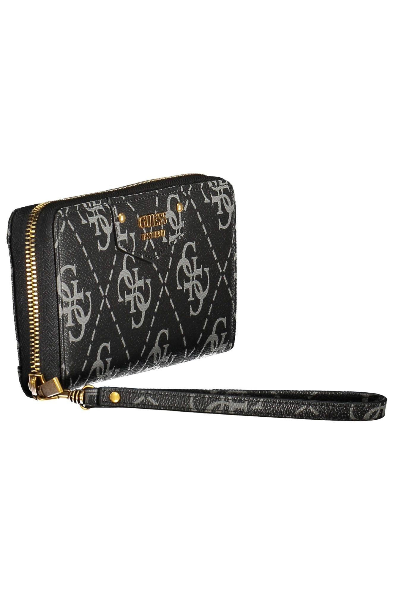 Guess Jeans Black Polyurethane Women Wallet