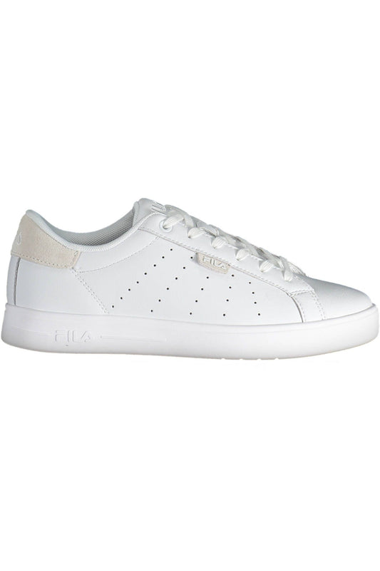 Fila White Polyester Women Sneaker