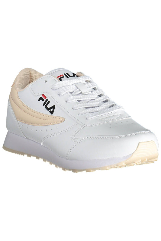 Fila White Polyurethane Women Sneaker