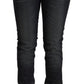 Acht Sleek Black Washed Slim Fit Jeans