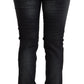 Acht Sleek Black Washed Slim Fit Jeans