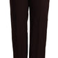 Patrizia Pepe Elegant High Waist Straight Formal Pants