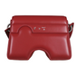 Off-White Red Leather Women Crossbody Bag