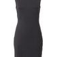 Imperfect Black Polyester Women Dress