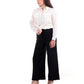 Yes Zee Black Linen Women Pant