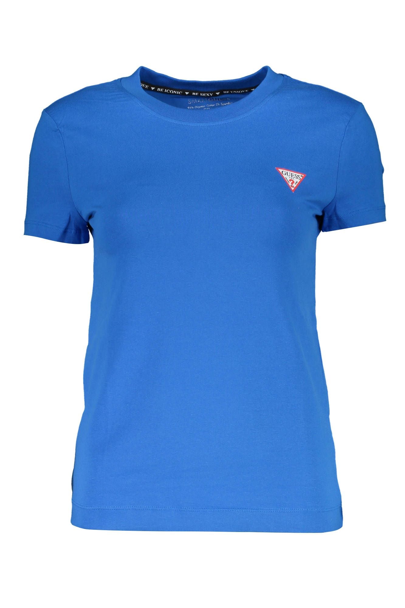 Guess Jeans Blue Cotton Women T-Shirt