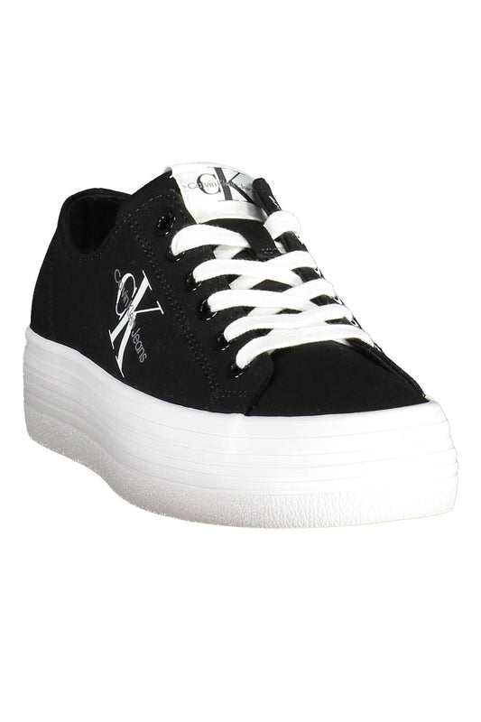 Calvin Klein Black Cotton Women Sneaker