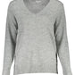 U.S. POLO ASSN. Silver Acrylic Women Sweater