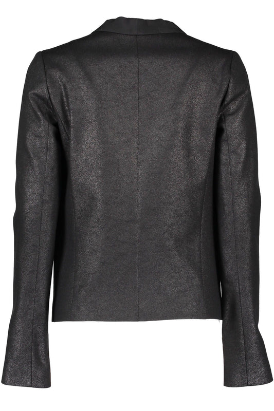 Liu Jo Black Elastane Women Jacket