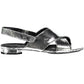 Calvin Klein Silver Rubber Women Sandal