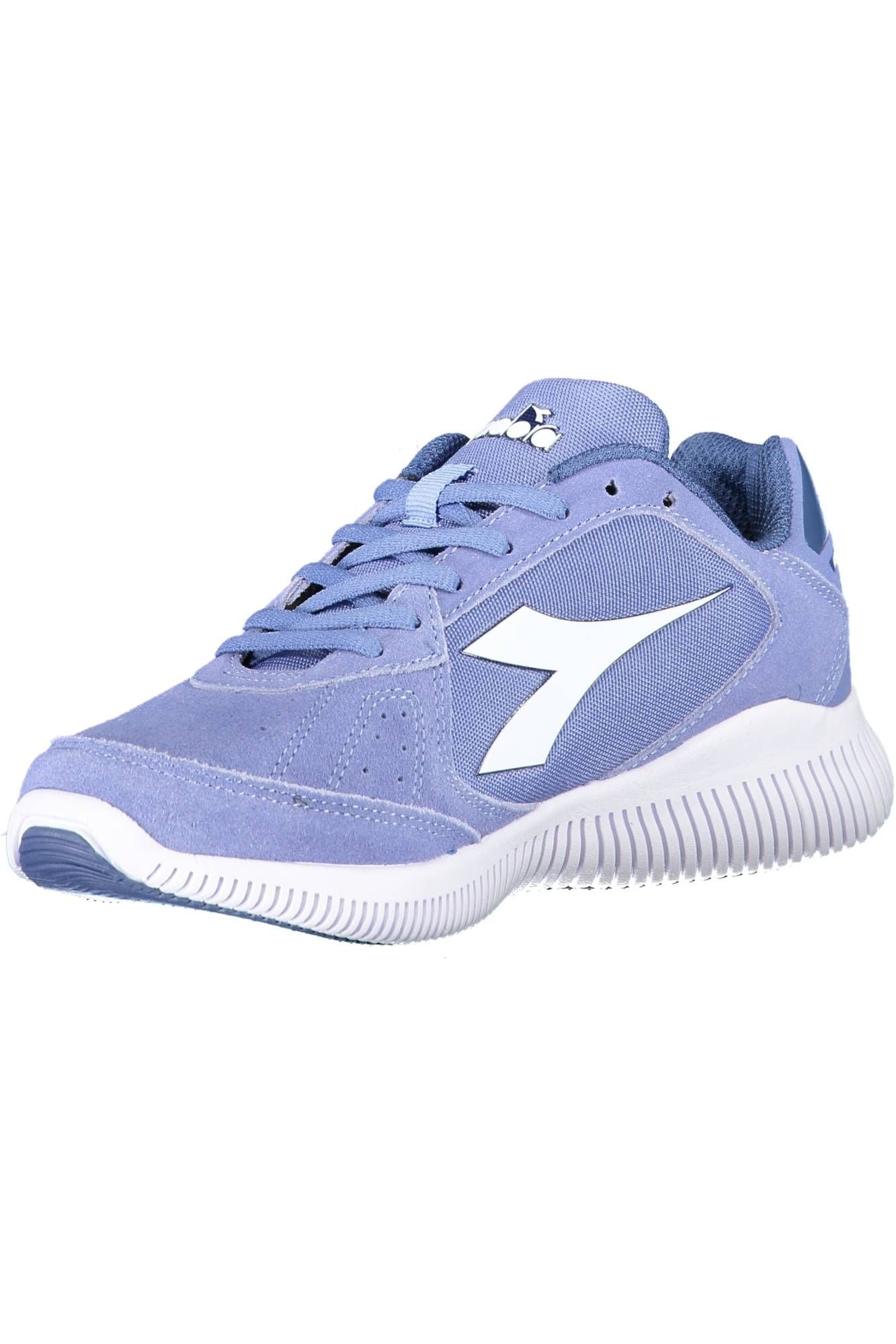 Diadora Light Blue Fabric Women Sneaker