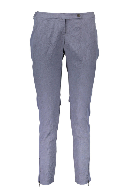 Liu Jo Blue Wool Women Pant