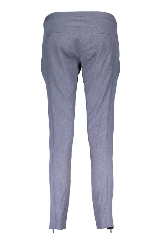 Liu Jo Blue Wool Women Pant