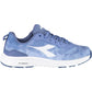 Diadora Light Blue Fabric Women Sneaker