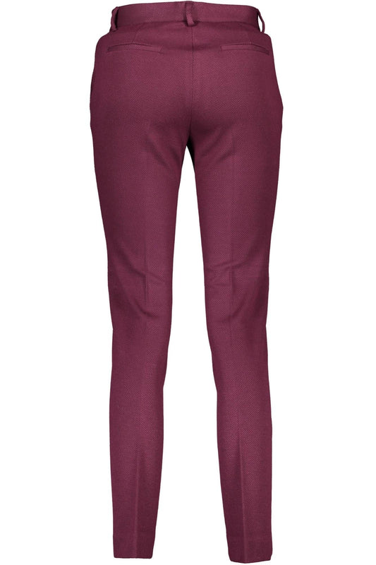 Gant Purple Viscose Women Pants