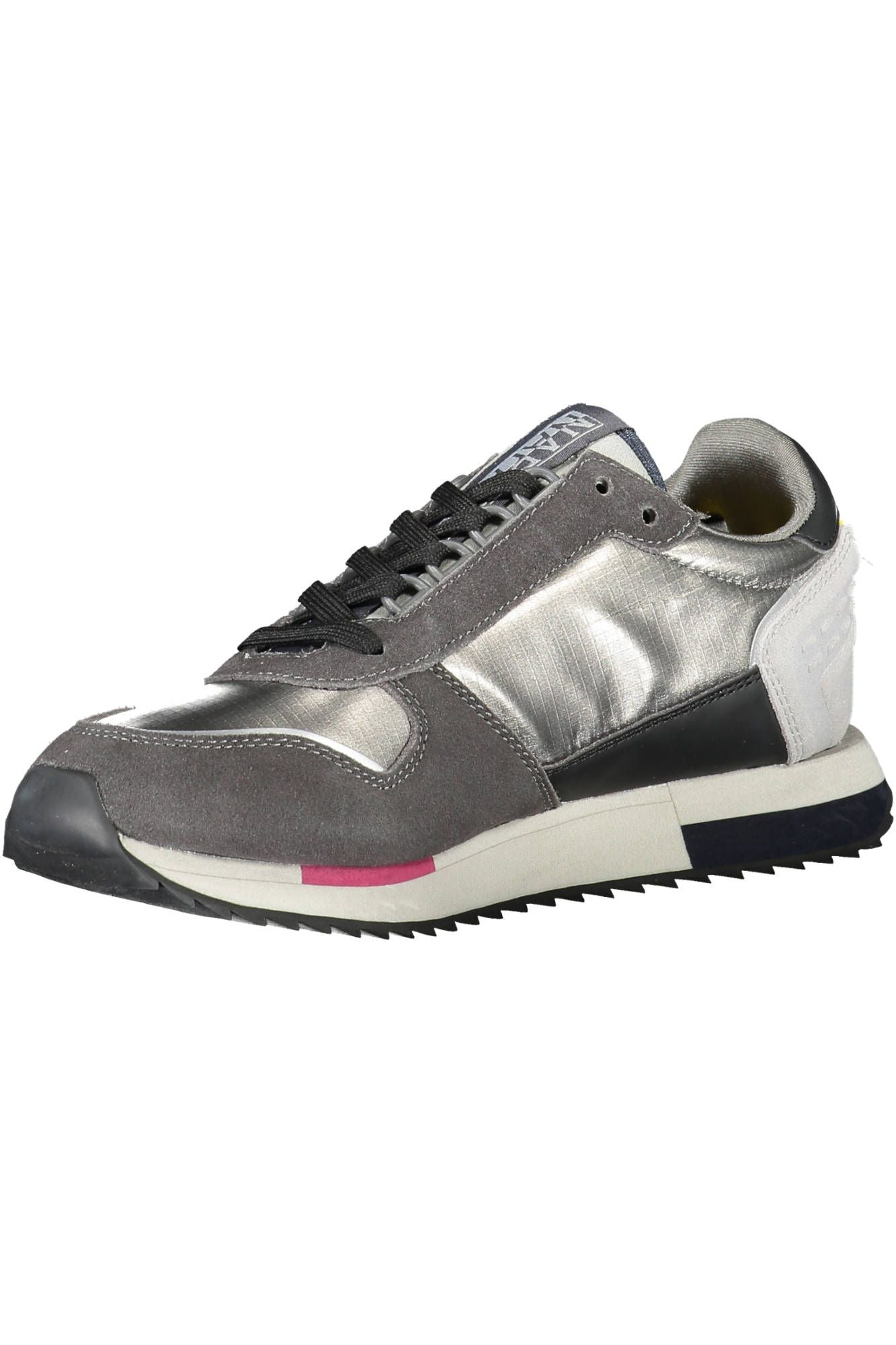 Napapijri Gray Polyester Women Sneaker