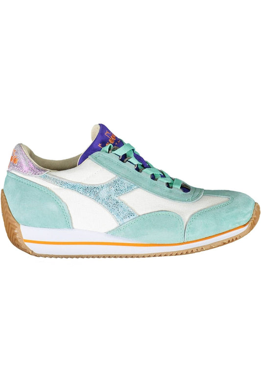 Diadora Green Fabric Women Sneaker