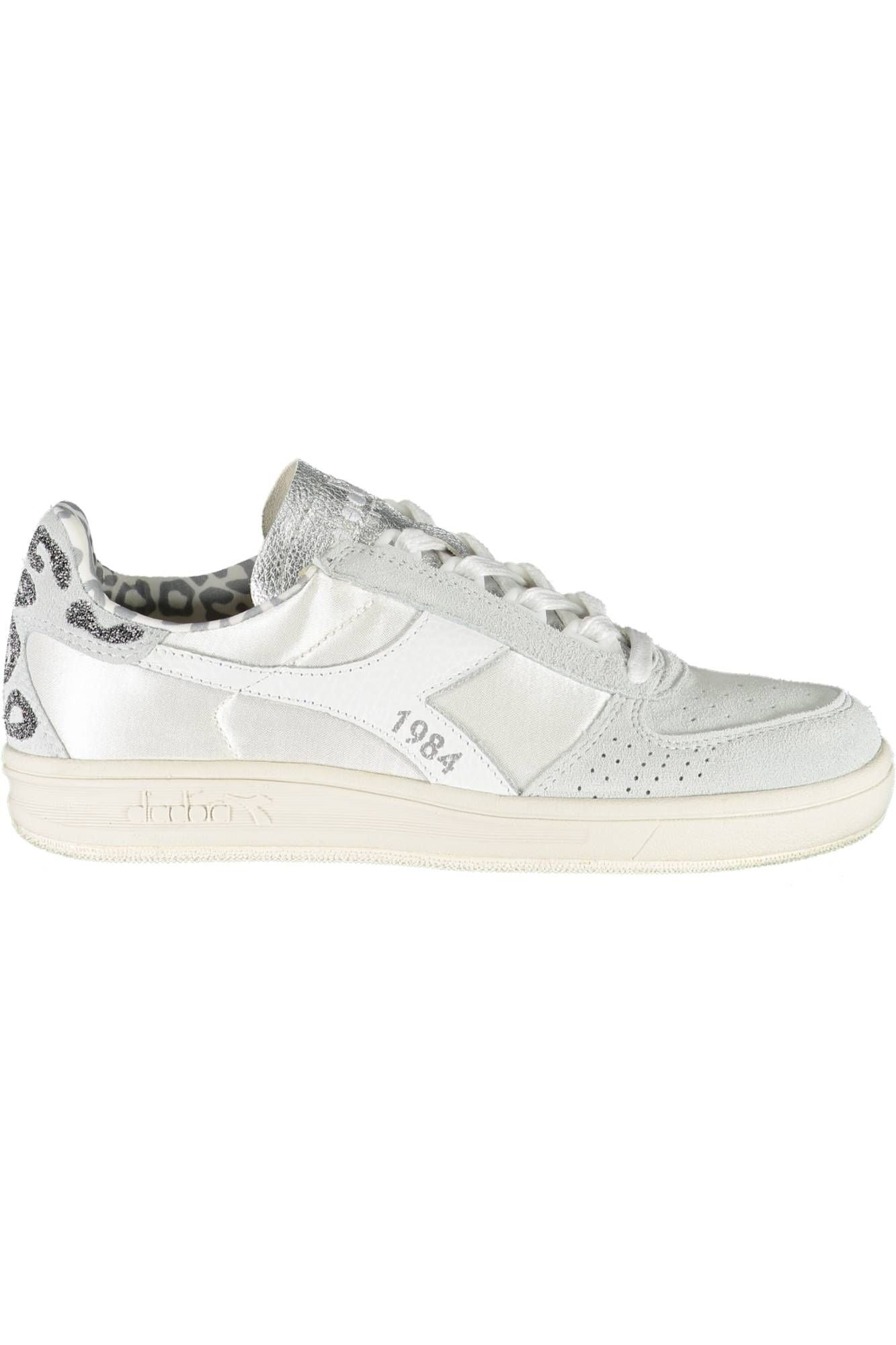 Diadora White Fabric Women Sneaker