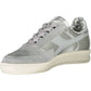 Diadora Gray Fabric Women Sneaker