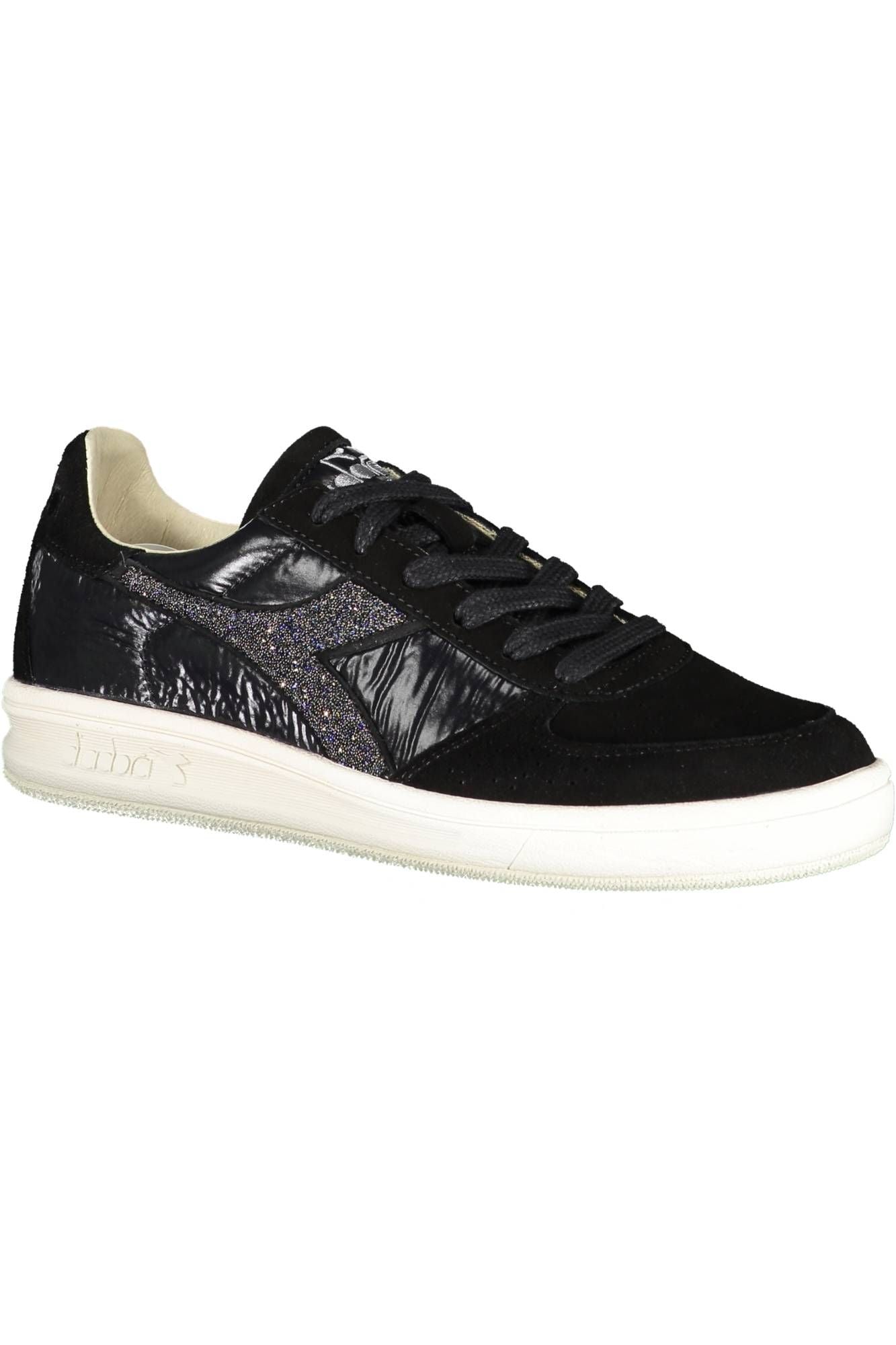 Diadora Black Fabric Women Sneaker