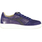 Diadora Blue Fabric Women Sneaker