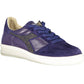 Diadora Blue Fabric Women Sneaker